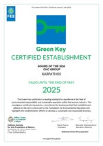 Green Key Certificate Sound of The Sea CHC GROUP 2025