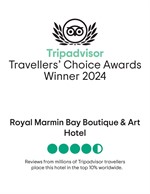 Royal Marmin Bay Boutique Art Travellers Choice Awards 2024